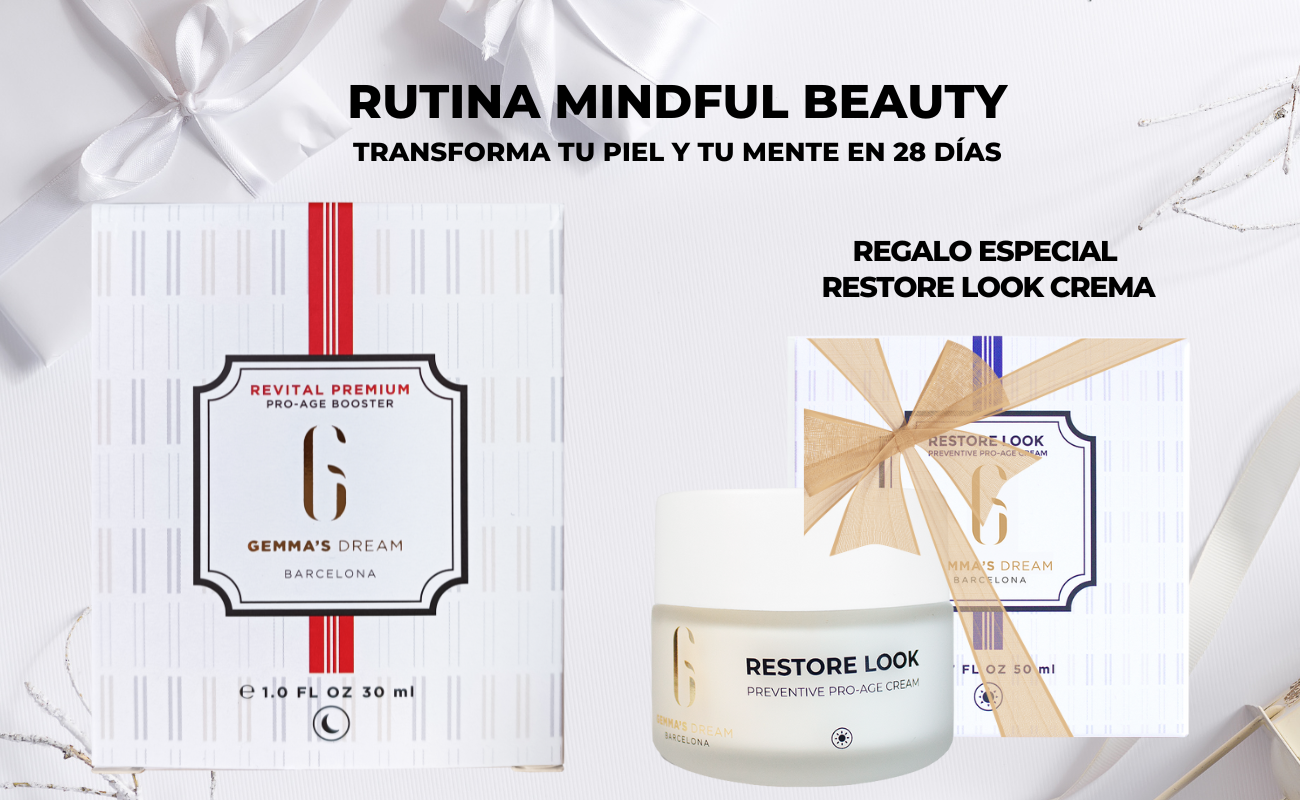 ¡Compra Revital Premium Antiox serum y llévate Restore Look crema de regalo!