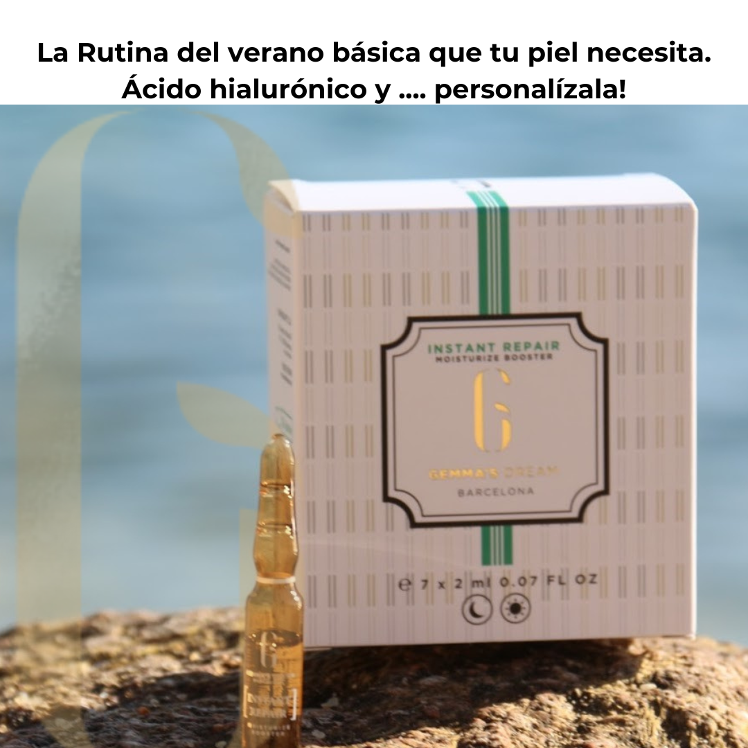 La Rutina del verano básica que tu piel necesita. Ácido hialurónico y .... personalízala!